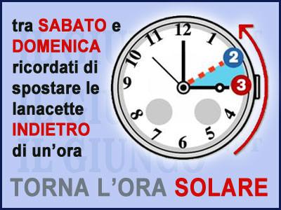 Ritorna l’ora solare, da stanotte lancette indietro di un’ora icona_ora_solare