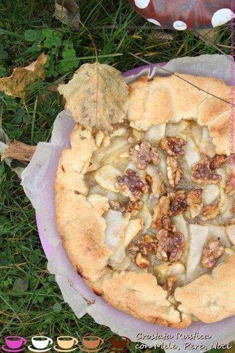 CROSTATA RUSTICA MELE,PERE,NOCI (57)+