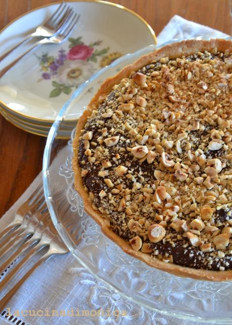 CROSTATA DI PERE E CIOCCOLATO