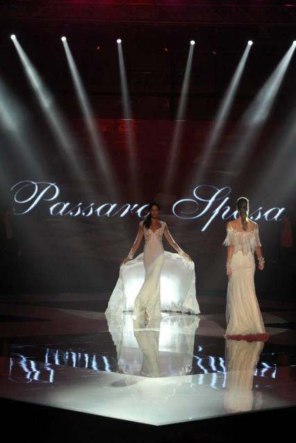 PINELLA PASSARO SPOSE TUTTO SPOSI 2014 SFILATA MODA FASHION SHOW