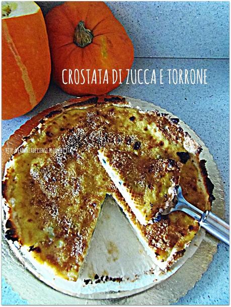 Crostata di zucca con torrone Sperlari - Festa del Torrone