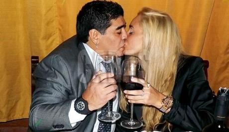 Diego Armando Maradona e Rocio Oliva