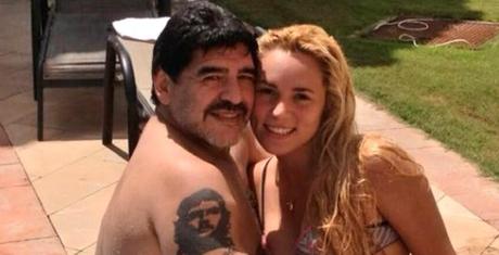 maradona aggredisce rocio oliva