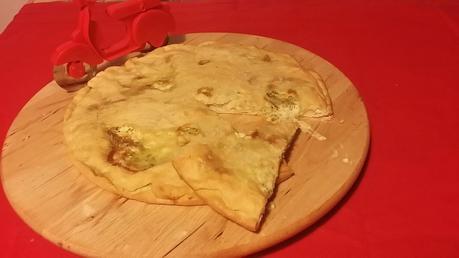 Focaccia pesto e stracchino