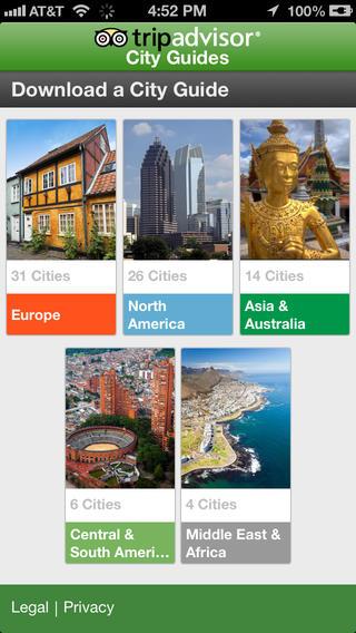 TripAdvisor app di viaggio