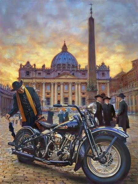 Motorcycle Art - David Uhl #4