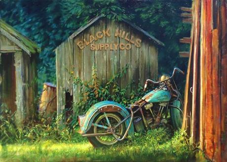 Motorcycle Art - David Uhl #4