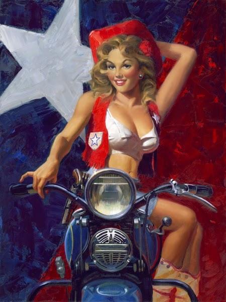 Motorcycle Art - David Uhl #4