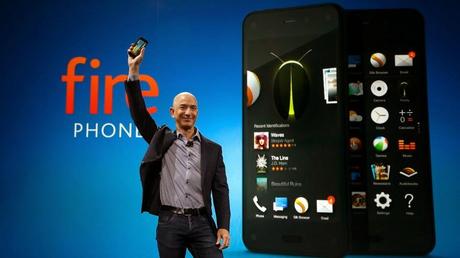 Amazon perde 170 milioni di dollari a causa dell'insuccesso del FirePhone
