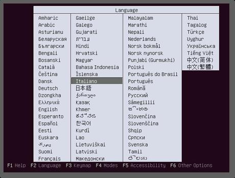 Metodi alternativi all'installazione di Ubuntu: Alternate consigliata per sistemi con meno di 320 MiB di memoria RAM.