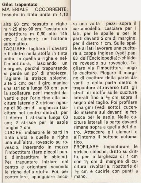 Cucire una : Giacca trapuntata e un gilet Cucire una : Giacca trapuntata e un gilet