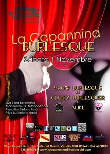 La Capannina Burlesque 1 Novembre