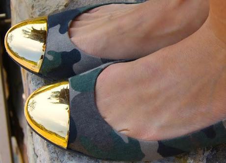 Camouflage Ballerinas