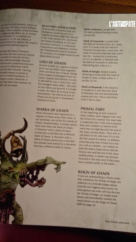 Warhammer Glottkin: foto delle regole