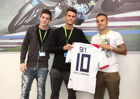 Curva Sud Sky a Cagliari - Fotogallery Inaugurazione e visita in sede