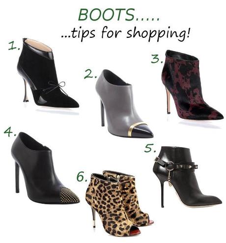 BOOTS.....tips for shopping!