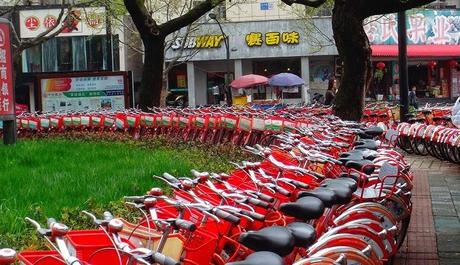 Cina, Prima nel Bike Sharing con oltre 400 mila bici
