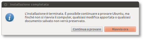 Guida Installazione standard di Ubuntu 14.10 “Utopic Unicorn” dalla Live DVD/USB.