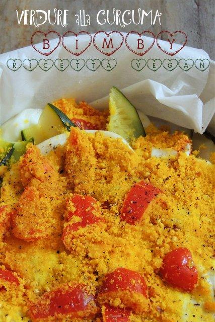 Verdure alla curcuma vegan