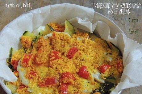 Verdure alla curcuma vegan