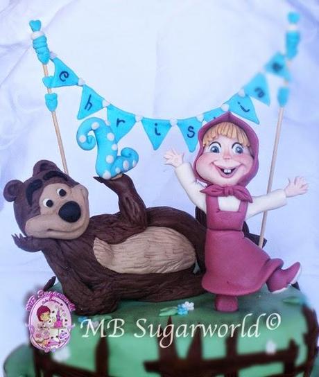 Masha e l'orso cake