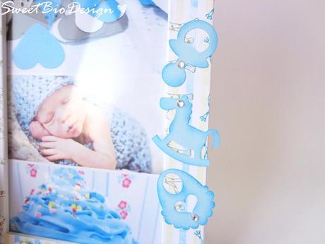 Decorazione Quadretto Baby Boy - Baby Boy photo frame decoration collab. L'arte vista da me