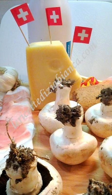 Champignon ripieni (Emmentaler...Watson!!!)