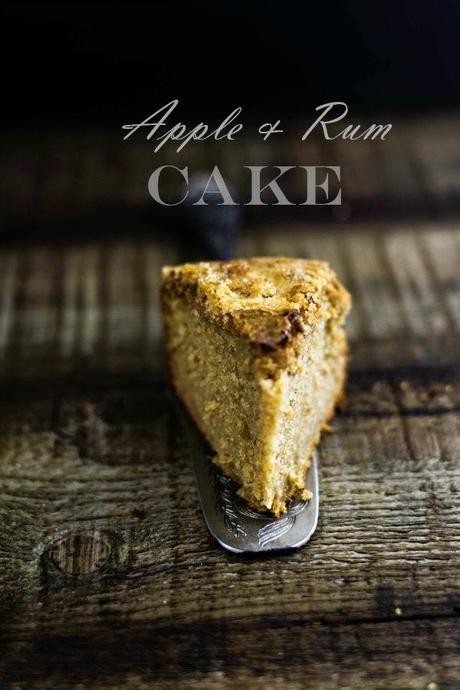 torta di mele al rum, mele e rum, apple rum cake