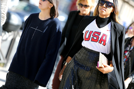 In the Street...Baseball T-shirt...For vogue.it