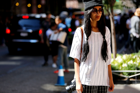 In the Street...Baseball T-shirt...For vogue.it