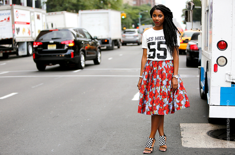 In the Street...Baseball T-shirt...For vogue.it