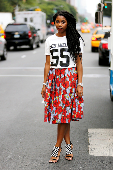 In the Street...Baseball T-shirt...For vogue.it