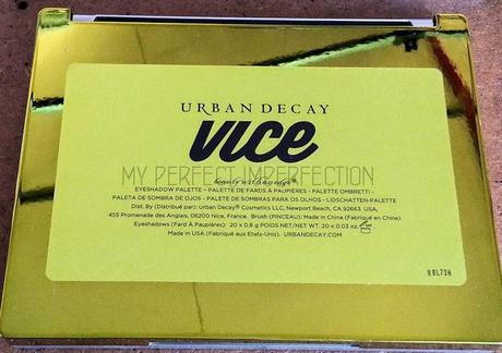 Vice 3 Urban Decay Review