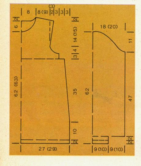 Lavori a maglia: Pullover giallo traforato Lavori a maglia: Pullover giallo traforato