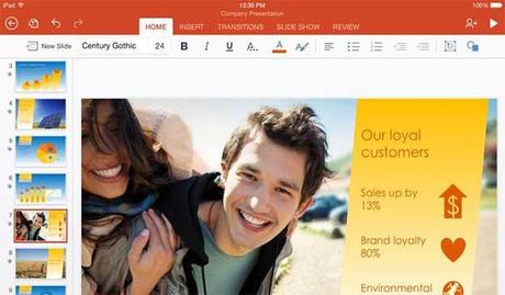 Microsoft aggiorna le App di Office per iPhone iPad e Android