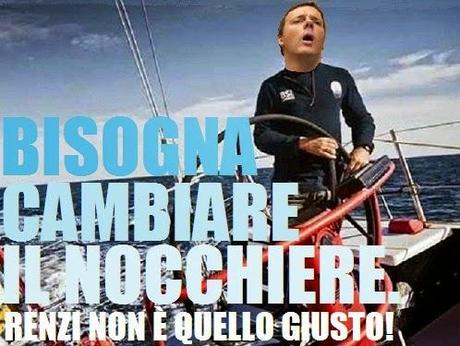 Con Renzi continuiamo ad affondare, ma con una marcia in più!