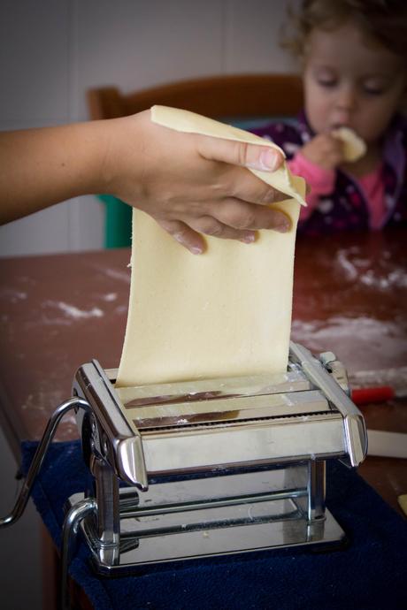 Fare la pasta con la mamma