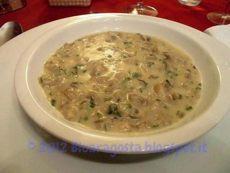 Cream of mushroom soup, crema di funghi