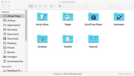 Spostare file da Dropbox ad iCloud Drive