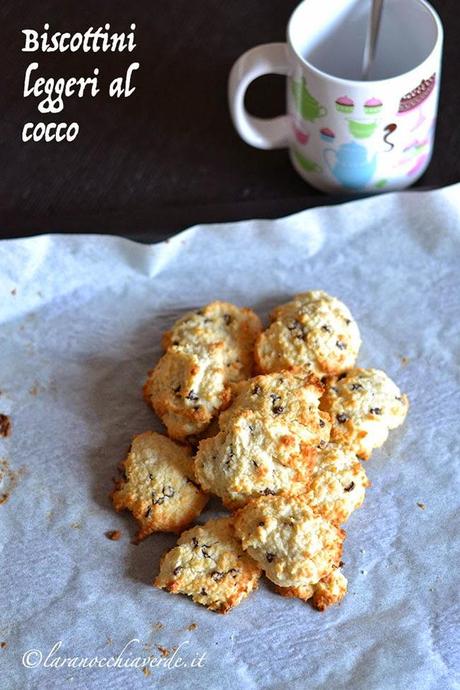 Biscottini al cocco naturali e semplici