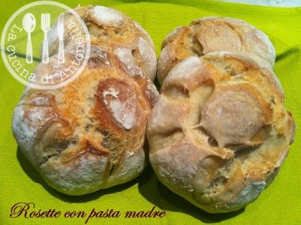 Rosette con pasta madre