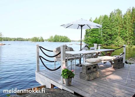 Un delizioso cottage sul lago in Finlandia Un delizioso cottage sul lago in Finlandia