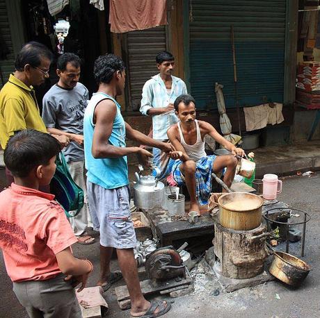 Samosa alle verdure - il cibo di strada in India