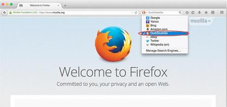 Duck-Duck-Go firefox