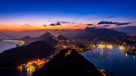 Tramonto dal Pan di Zucchero - Rio de Janeiro, Brasile