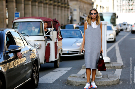 In the Street...Grey, the new black...For vogue.it