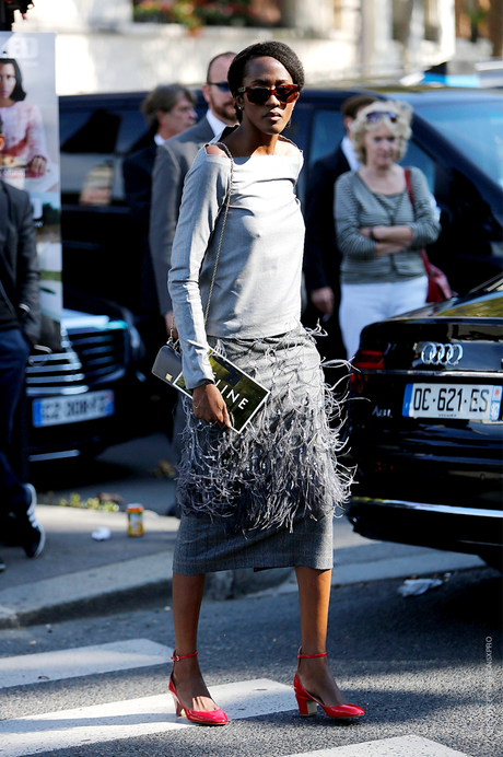 In the Street...Grey, the new black...For vogue.it