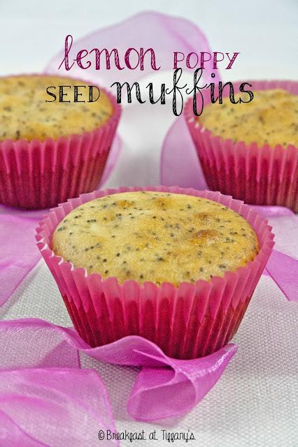 Muffin al limone con semi di papavero / Lemon poppy seed muffins