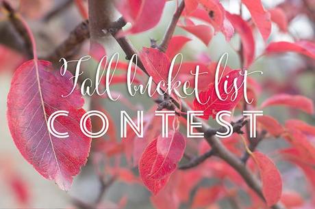 Fall Bucket List - Il contest con Alixia di Le Chat Gourmand