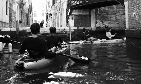 Venezia vista dal pelo dell'acqua